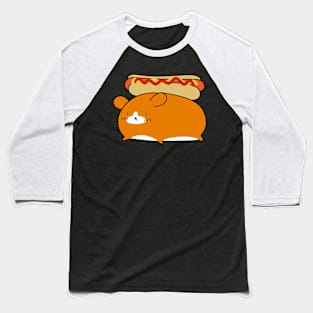 Hotdog Hamster Baseball T-Shirt